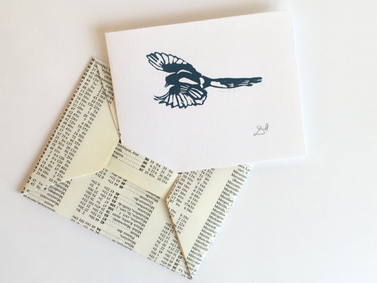 Pie - carte et enveloppe